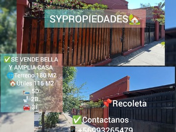 Casa en venta en Emiliano Zapata, Recoleta - 5 dormitorios, 2 baños