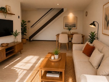 Departamento en venta en Vendemos dpto dúplex en providencia, Providencia - 3 dormitorios, 2 baños