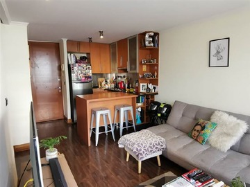 Departamento en arriendo mensual en Metro p. Valdivia/padre mariano/ 1 estacionamiento, Providencia - 1 dormitorio, 1 baño