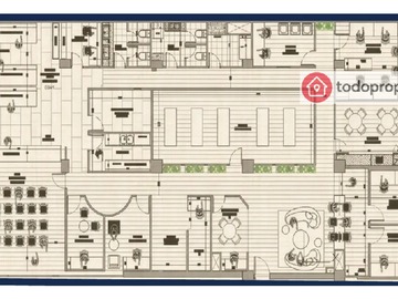 Oficina en arriendo mensual en Marchant Pereira / Metro Inés de Suárez, Providencia - 6 dormitorios, 4 baños