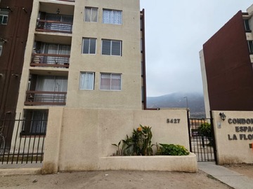 Departamento en arriendo mensual en Condomio espacio florida 1, La Serena - 3 dormitorios, 1 baño