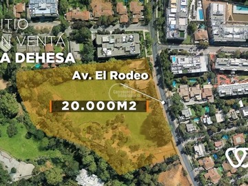Sitio en venta en El Rodeo / La Espuela, Lo Barnechea