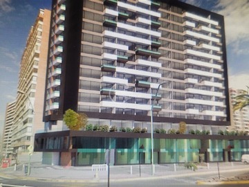 Departamento en venta en Rotonda atenas, propiedad nueva sin uso, próximo a la entrega, Las Condes - 1 dormitorio, 1 baño