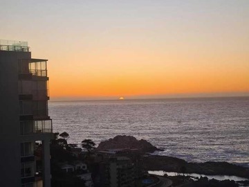 Departamento en arriendo mensual en Arriendo Depto 1D1B1E frente al mar Reñaca (177760), Viña del Mar - 1 dormitorio, 1 baño