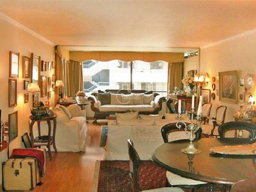 Departamento en arriendo mensual en Colon / Sebastian Elcano, Las Condes - 4 dormitorios, 3 baños