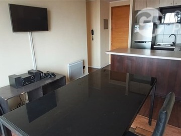 Departamento en arriendo mensual en Metro Rodrigo De Araya, San Joaquín - 2 dormitorios, 2 baños