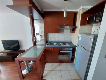 Departamento en arriendo mensual en a dos cuadras del metro Irarrázabal, Ñuñoa - 1 dormitorio, 1 baño