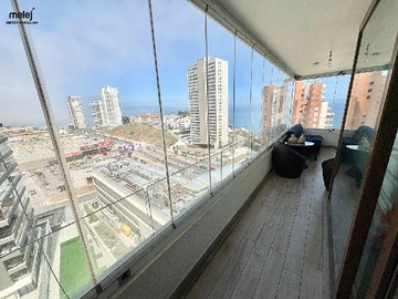 Departamento en arriendo mensual en Edmundo Eluchans, Viña del Mar - 2 dormitorios, 2 baños