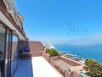 Departamento en venta en Av. Borgoño 16000, Viña del Mar - 4 dormitorios, 3 baños