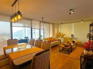 Departamento en venta en Camino el Parque / Las Hualtatas, Vitacura - 3 dormitorios, 3 baños