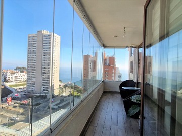 Departamento en arriendo mensual en Edmundo Eluchans 2066, dpto. 1308, Viña del Mar - 2 dormitorios, 2 baños