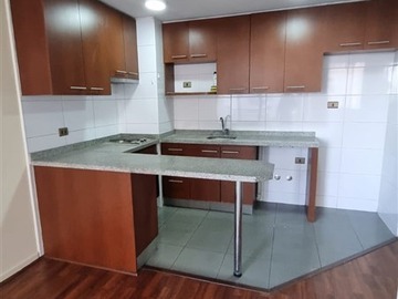 Departamento en arriendo mensual en metro Camino Agricola, Macul - 2 dormitorios, 1 baño