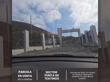 Parcela en venta en Punta de teatinos. Condominio hacienda teatinos, La Serena