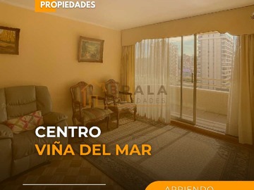 Departamento en arriendo mensual en Arriendo Departamento central, Viña del Mar (171944), Viña del Mar - 2 dormitorios, 2 baños