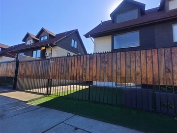 Casa en arriendo mensual en El rosal, Maipú - 3 dormitorios, 3 baños
