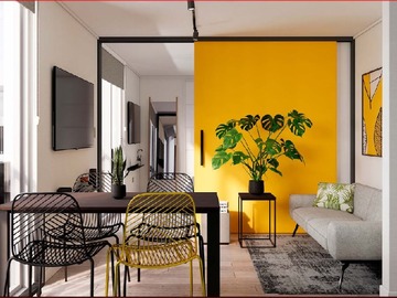 Departamento en venta en Vende Depto, De 22 a 59 M2 Desde UF 2.450 Metro Gruta Lourdes - 1 dormitorio, 1 baño