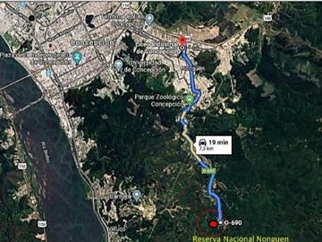 Parcela en venta en Camino a nonguen km 7,3, Chiguayante