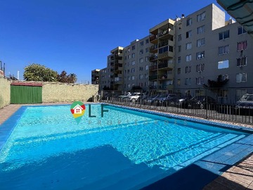 Departamento en venta en Condominio, vista despejada, estacionamiento (96292), Conchalí - 3 dormitorios, 2 baños