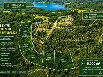 Parcela en venta en Monasterio Los Benedictinos, Limache