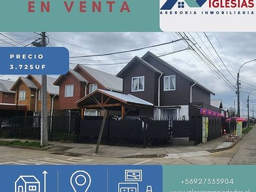 Casa en venta en Labranza, Temuco - 3 dormitorios, 3 baños