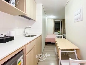 Departamento en arriendo mensual en Bremen, Valparaíso - 1 dormitorio, 1 baño