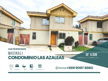 Casa en venta en Pisagua 41, Machalí - 3 dormitorios, 2 baños