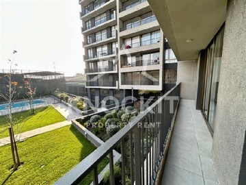 Departamento en arriendo mensual en Av. Einstein 568, Recoleta - 2 dormitorios, 2 baños