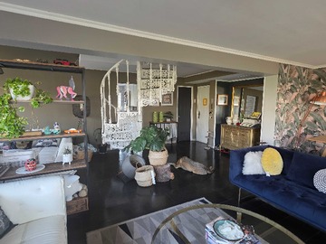 Departamento en venta en Rebajado, sin contaminación acústica luminoso (143586), Providencia - 2 dormitorios, 2 baños