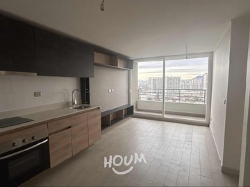 Departamento en arriendo mensual en Avenida Vicuña Mackenna, San Joaquín - 2 dormitorios, 1 baño