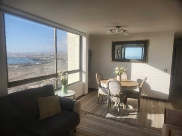 Departamento en arriendo mensual en Se arrienda departamento amoblado (180468), Antofagasta - 3 dormitorios, 2 baños