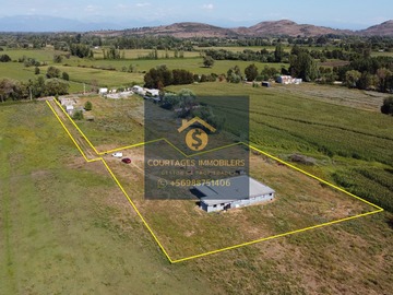 Parcela en venta en Plaza de los Heroes De Coibungo, Villa Alegre - 4 dormitorios, 2 baños