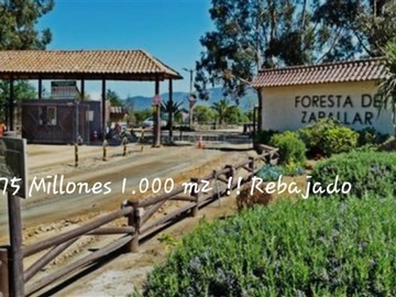 Parcela en venta en Kilometro 39 ruta 5 norte, Zapallar