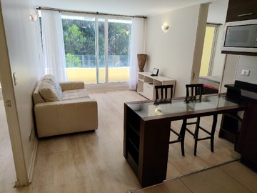 Departamento en arriendo mensual en Litorina 270, Viña del Mar - 2 dormitorios, 2 baños