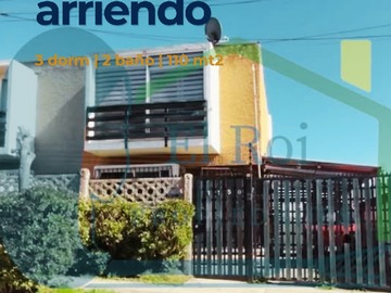 Casa en arriendo mensual en Arriendo Casa Mediterranea - Quilpue - 3 dormitorios, 2 baños
