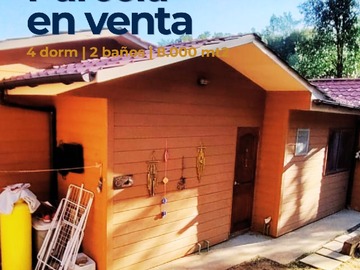Parcela en venta en Parcela en Bosque Nativo Hacienda Lo Orozco - 4 dormitorios, 2 baños