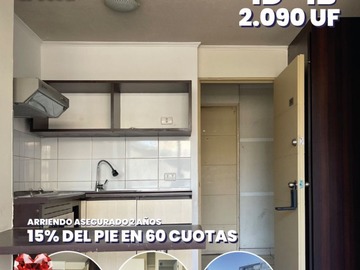 Departamento en venta en Santiago, Santiago - 1 dormitorio, 1 baño
