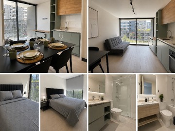 Departamento en arriendo mensual en Av. Vicuña Mackenna Poniente 6689, La Florida - 2 dormitorios, 2 baños