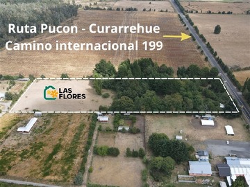 Parcela en venta en camino internacional kilometro 20, Pucón
