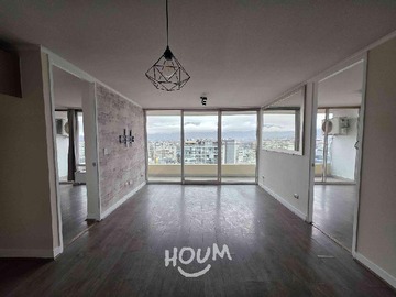 Departamento en arriendo mensual en Marchant Pereira, Ñuñoa - 2 dormitorios, 2 baños