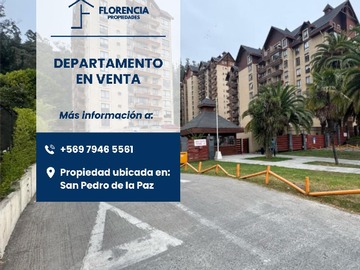 Departamento en venta en Av. Pedro Aguirre Cerda, San Pedro de la Paz - 2 dormitorios, 1 baño