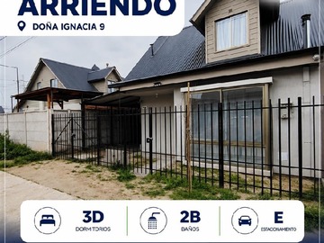 Arriendo Mensual / Casa / Talca