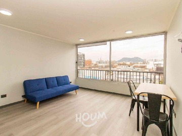 Departamento en arriendo mensual en Juan Martínez de Rozas, Santiago - 1 dormitorio, 1 baño