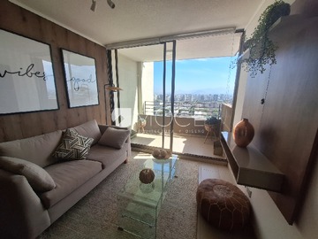 Departamento en arriendo mensual en Esmeralda, La Cisterna - 2 dormitorios, 1 baño