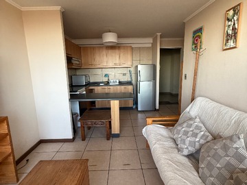 Departamento en arriendo mensual en Atlántico 4004, Viña del Mar - 2 dormitorios, 1 baño