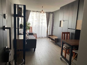 Departamento en arriendo mensual en Arriendo Moderno Depto Metro Rondizzoni (168497), Santiago - 1 dormitorio, 1 baño