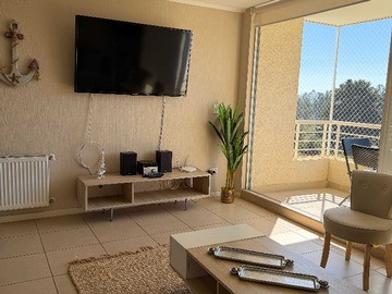 Departamento en venta en Amplio Depto con Vista al mar (160774), Algarrobo - 2 dormitorios, 2 baños