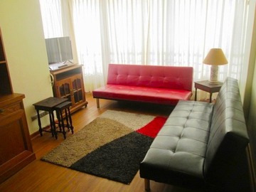 Departamento en arriendo mensual en Traslaviña 60, Viña del Mar - 1 dormitorio, 1 baño