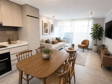 Departamento en venta en Luis Beltrán 1660, Ñuñoa, Ñuñoa - 2 dormitorios, 2 baños