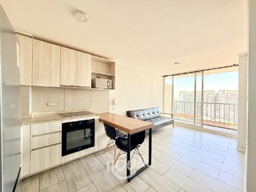 Departamento en arriendo mensual en Santa Clara, La Cisterna - 2 dormitorios, 1 baño