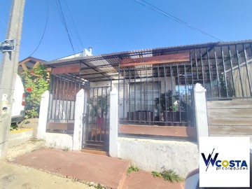 Casa en venta en Centella 6, pje. Trigol casa f, Viña del Mar - 2 dormitorios, 1 baño